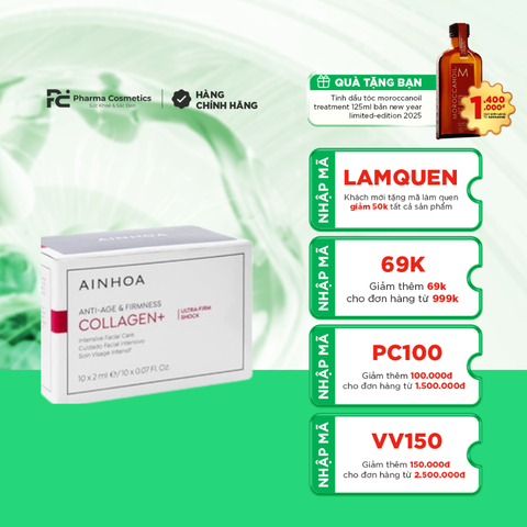 AINHOA ULTRA-FIRM SHOCK - INTENSIVE FACIAL CARE / COLLAGEN ( THUẦN CHAY)