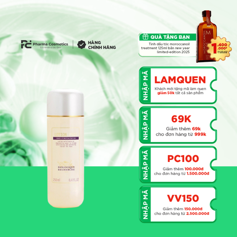 BIOLOGIQUE RECHERCHE LOTION P50T / LOTION DÀNH CHO LÀN DA CHÂU Á 250ML