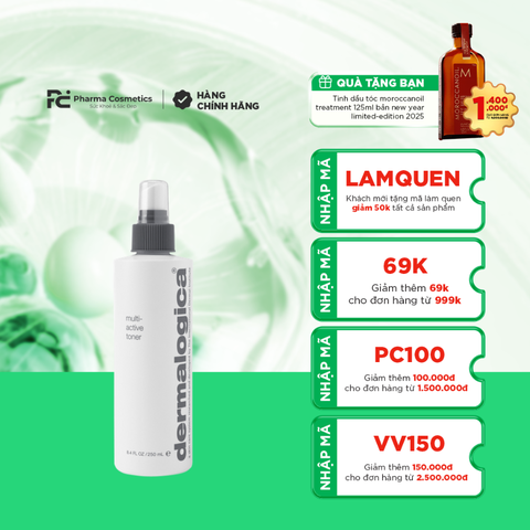DERMALOGICA MULTI-ACTIVE TONER: Nước Cân Bằng Dưỡng Ẩm & Tái Tạo Làn Da Khỏe Mạnh