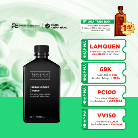 REVISION PAPAYA ENZYME CLEANSER / SỮA RỬA MẶT TẨY TẾ BÀO CHẾT NHẸ NHÀNG TỪ ENZYME ĐU ĐỦ