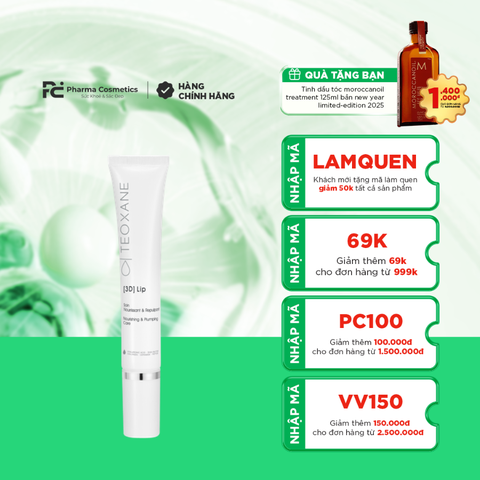 TEOXANE (3D) Lip/ SON DƯỠNG ẨM, LÀM CĂNG MỌNG VÀ LÀM ĐẦY NẾP NHĂN MÔI