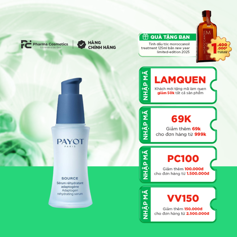 PAYOT SERUM REHYDRATANT / TINH CHẤT CẤP NƯỚC PHỤC HỒI DA ( THUẦN CHAY )
