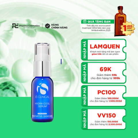 IS CLINICAL HYDRA-COOL SERUM 30ML / TINH CHẤT PHỤC HỒI DA HƯ TỔN, KIỂM SOÁT MỤN 30ML