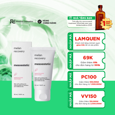 MESOESTETIC MELAN RECOVERY / KEM PHỤC HỒI DA SAU CÁC LIỆU TRÌNH ĐIỀU TRỊ CÓ NGUY CƠ TĂNG SẮC TỐ