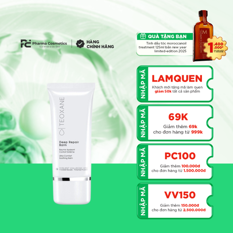 TEOXANE DEEP REPAIR BALM 30ML / KEM DƯỠNG PHỤC HỒI CHO DA NHẠY CẢM