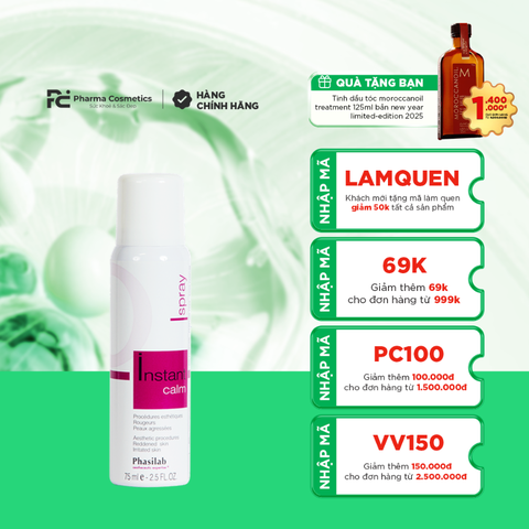 INSTANT CALM SPRAY / XỊT TINH CHẤT CAM THẢO CẤP CỨU PHỤC HỒI DA