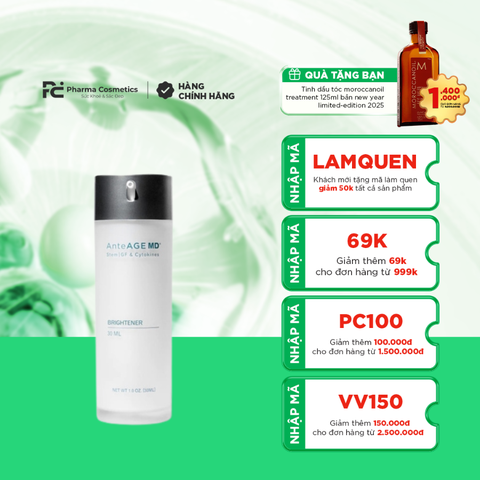 ANTEAGE MD BRIGHTENER / KEM DƯỠNG LÀM SÁNG DA VÀ ĐỀU MÀU DA