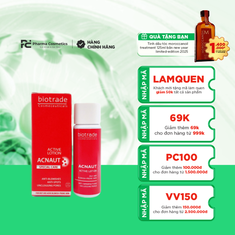 BIOTRADE ACNAUT ACTIVE LOTION 10ML / DUNG DỊCH CHẤM MỤN HOẠT TÍNH
