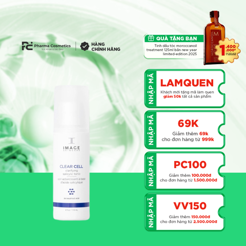 CLEAR CELL CLARIFYING SALICYLIC TONIC / NƯỚC CÂN BẰNG PH DÀNH CHO DA MỤN