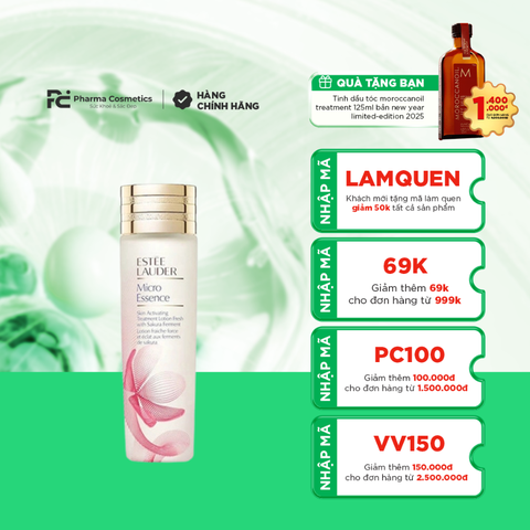 ESTÉE LAUDER MICRO ESSENCE SKIN ACTIVATING TREATMENT LOTION FRESH WITH SAKURA FERMENT / NƯỚC THẦN