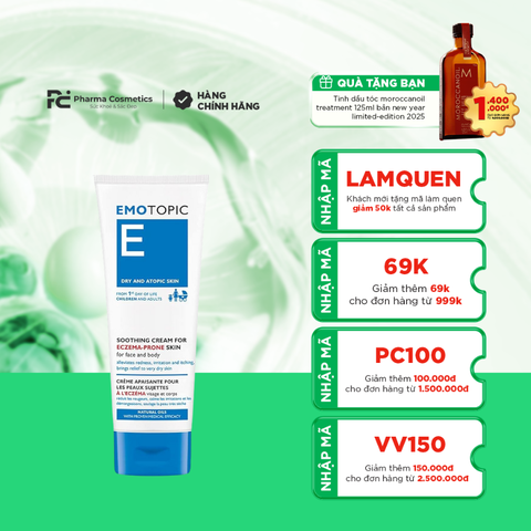 PHARMACERIS SOOTHING CREAM FOR ECZENA-PRONE SKIN / KEM CHUYÊN DÙNG DÀNH CHO DA ECZEMA