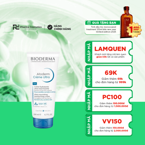 ATODERM CRÈME ULTRA / KEM DƯỠNG ẨM CHO DA THƯỜNG VÀ DA KHÔ