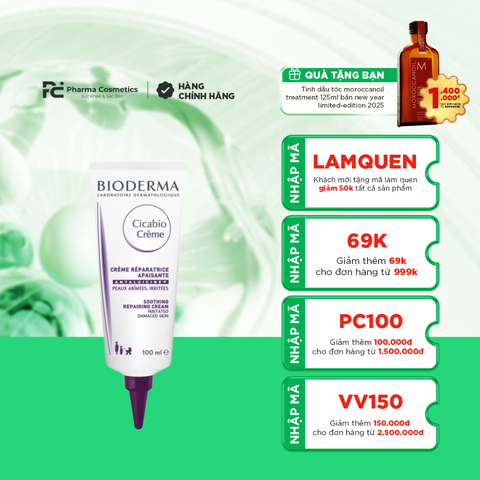 CICABIO CREME/KEM DƯỠNG PHỤC HỒI DA TỔN THƯƠNG (100ml)