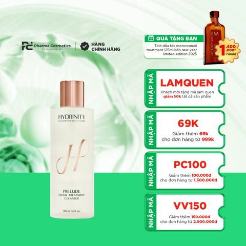 HYDRINITY PRELUDE FACIAL CLEANSER / SỮA RỬA MẶT LÀM SẠCH SÂU & DỊU NHẸ CHO DA NHẠY CẢM 