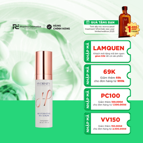HYDRINITY RESTORATIVE HA SERUM / TINH CHẤT PHỤC HỒI DA 
