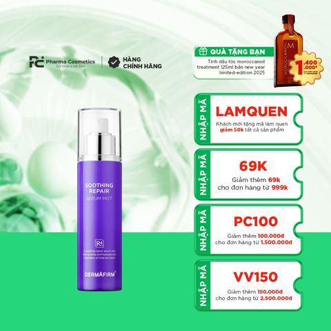 DERMAFIRM SOOTHING REPAIR SERUM MIST R4 / SERUM PHỤC HỒI LÀM DỊU DA