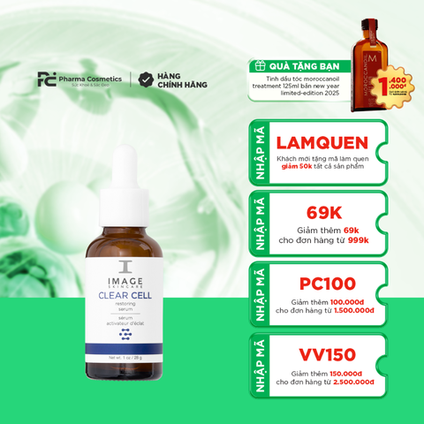 CLEAR CELL RESTORING SERUM / SERUM KIỂM SOÁT NHỜN, KHÁNG KHUẨN, NGĂN NGỪA MỤN 