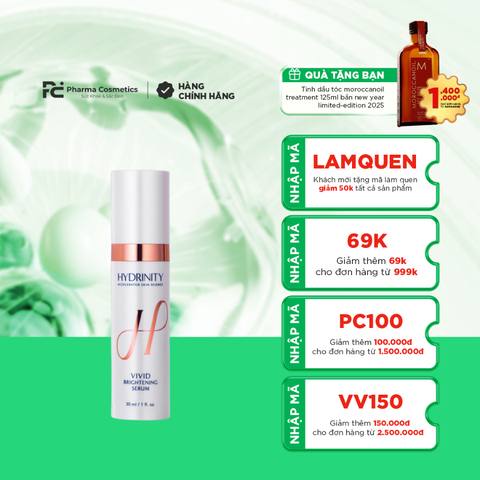 HYDRINITY VIVID BRIGHTENING SERUM / SERUM LÀM SÁNG DA & MỜ NÁM SAU TREATMENT 