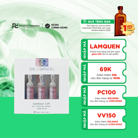 DR.GRANDEL CONTOUR LIFT / TINH CHẤT NÂNG CƠ, XÓA NHĂN, ĐỊNH HÌNH KHUÔN MẶT