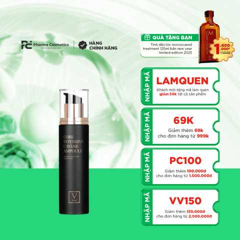 FAU CORE INTENSIVE CAVIAR AMPOULE /TINH CHẤT NÂNG CƠ, XÓA MỜ NẾP NHĂN TỪ TRỨNG CÁ TẦM