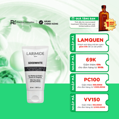 LARIMIDE GOODWHITE / KEM LÀM TRẮNG AN TOÀN CHO DA 