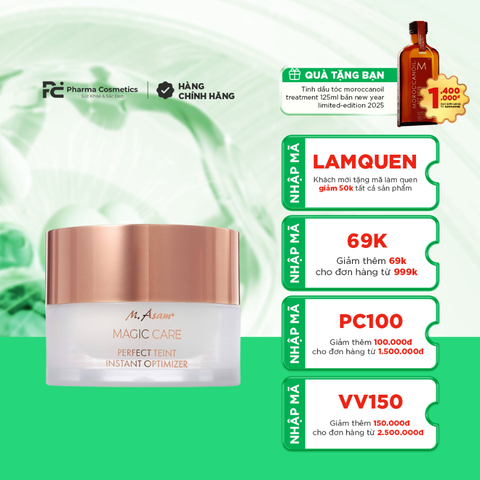 M. ASAM® MAGIC CARE PERFECT TEINT INSTANT OPTIMIZER 30ML / KEM LÓT KIỀM DẦU LÀM MỜ LỖ CHÂN LÔNG 