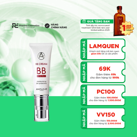 AMPLEUR BB CREAM SPF35 PA++ / KEM NỀN TRANG ĐIỂM DẠNG SERUM