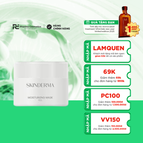 SKINDERMA MOISTURIZING MASK / MẶT NẠ DƯỠNG ẨM, PHỤC HỒI HÀNG RÀO BẢO VỆ DA