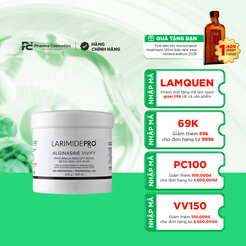 LARIMIDEPRO ALGINASINE VIVIFY LARIMIDE PRO / MẶT NẠ PEEL OFF DETOX 