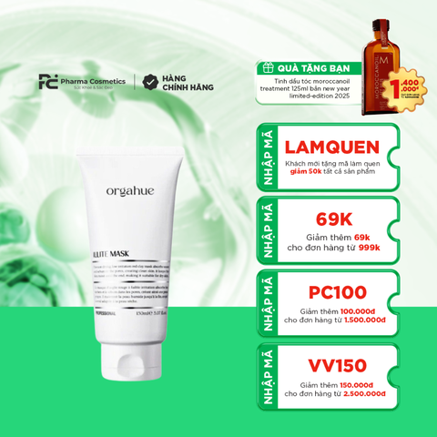 ORGAHUE ILLITE MASK / MẶT NẠ ĐẤT SÉT THANH LỌC DA