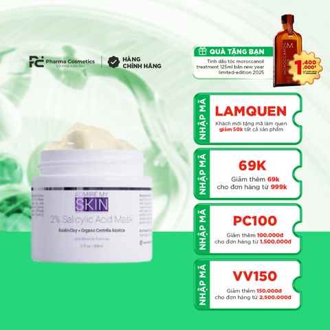 ADMIRE MY SKIN 2% SALICY ACID MASK / MẶT NẠ ĐẶC TRỊ MỤN ( THUẦN CHAY)