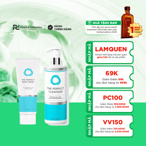 THE PERFECT BODY WASH & LOTION / BỘ ĐÔI SỮA TẮM VÀ DƯỠNG THỂ 