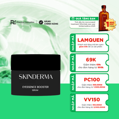 SKINDERMA EYESSENCE BOOSTER / SERUM TÁI TẠO CẤP ẨM, MỜ NẾP NHĂN, NÂNG CƠ CHO ĐƯỜNG VIỀN MẮT