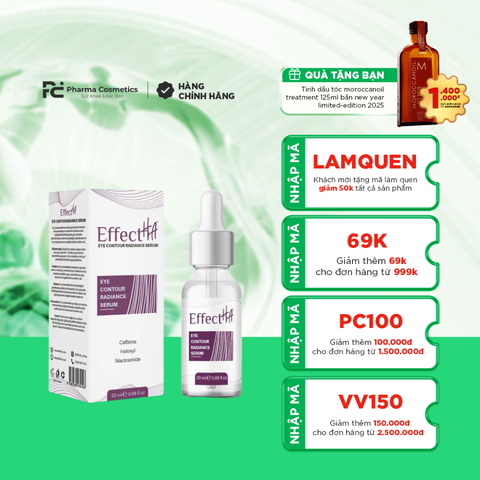 EFFECTHA EYE CONTOUR RADIANCE SERUM / HUYẾT THANH DƯỠNG VÀ ĐIỀU TRỊ VÙNG MẮT