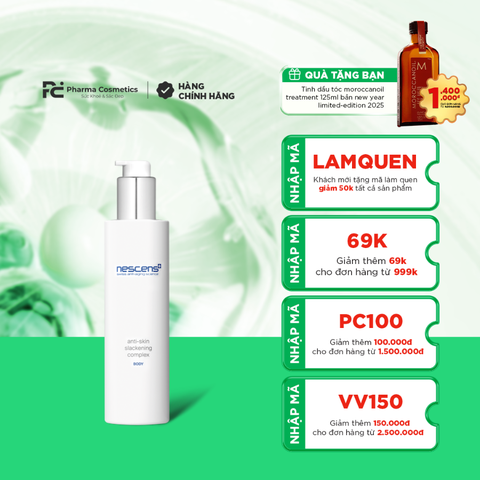 NESCENS ANTI-SKIN SLACKENING COMPLEX-BODY / KEM DƯỠNG THỂ CẢI THIỆN VÙNG DA BỊ CHÙNG NHÃO