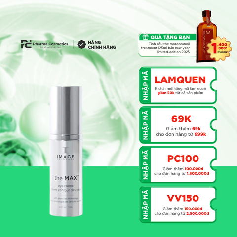 THE MAX EYE CRÈME / KEM CHỐNG LÃO HÓA VÀ GIẢM NHĂN, BỌNG MẮT 
