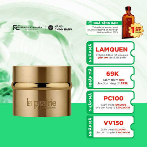 LA PRAIRIE PURE GOLD RADIANCE EYE CREAM / KEM DƯỠNG TÁI TẠO VÙNG MẮT