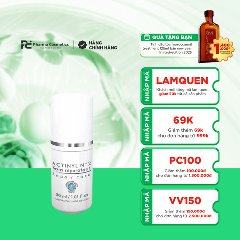 METHODE PHYSIODERMIE ACTINYL NO.2/ SỮA DƯỠNG ẨM CHỐNG TẠO SẸO RỖ, LỒI, THÂM, TÁI TẠO DA SAU MỤN ACTINYL NO.2