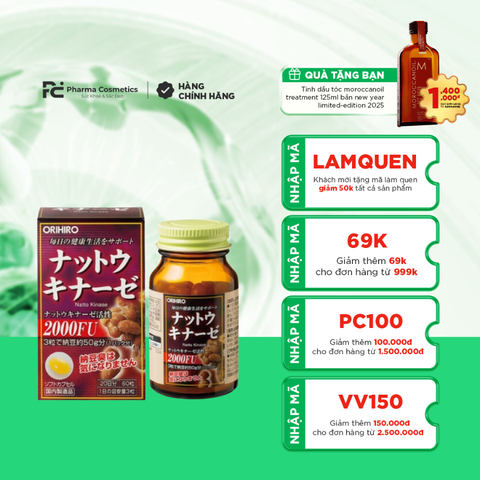 NATTOKINASE / VIÊN UỐNG HỖ TRỢ SỨC KHỎE TIM MẠCH