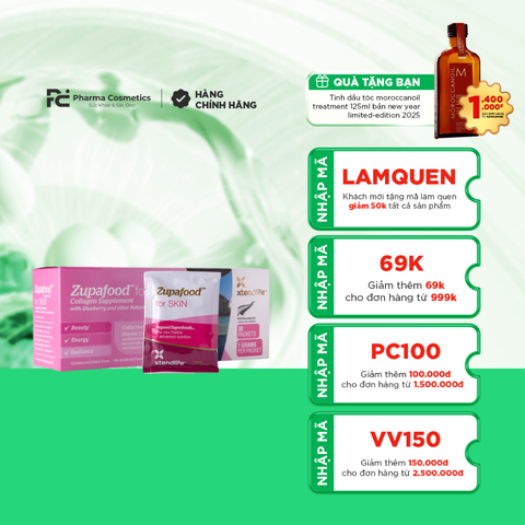 XTEND-LIFE ZUPAFOOD FOR SKIN / BỘT UỐNG SIÊU DINH DƯỠNG ĐẸP DA COLLAGEN