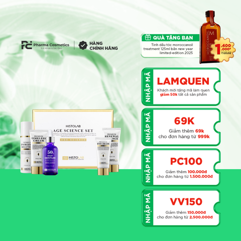 HISTOLAB AGE SCIENCE SET / SET CHỐNG LÃO HÓA TRẺ HÓA DA TẠI NHÀ 