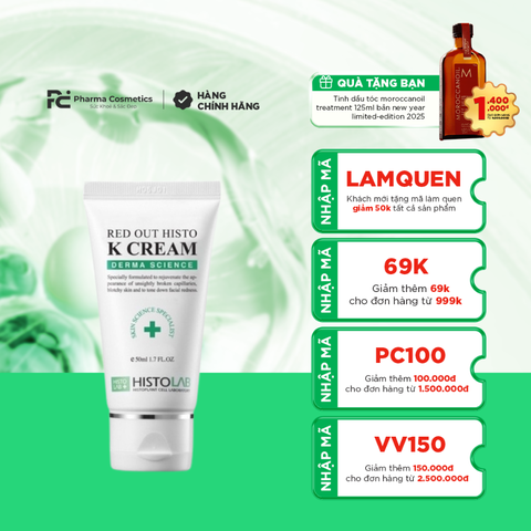HISTOLAB K CREAM / KEM DƯỠNG HỖ TRỢ PHỤC HỒI VÀ TÁI TẠO DA