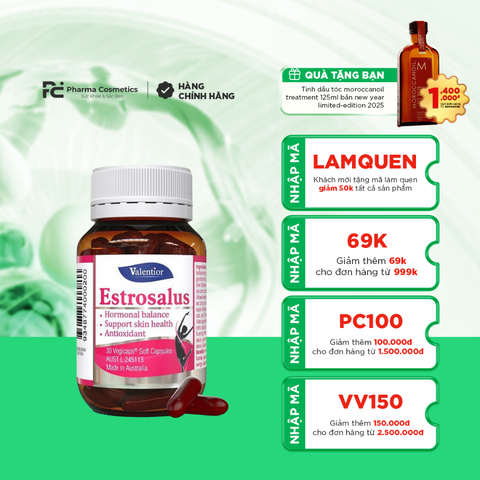 VALENTIOR ESTROSALUS / VIÊN UỐNG NỘI TIẾT TỐ NỮ