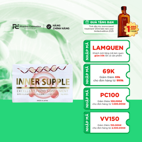 INNER SUPPLE EXCELLENT FOOD SUPPLEMENT / THỰC PHẨM CHỨC NĂNG NƯỚC UỐNG TĂNG NỘI TIẾT TỐ