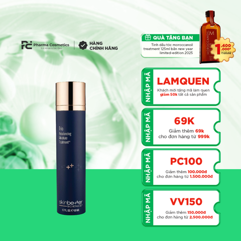 SKINBETTER TRIO REBALANCING MOISTURE TREATMENT / KEM DƯỠNG PHỤC HỒI TRẺ HÓA VÀ CĂNG BÓNG