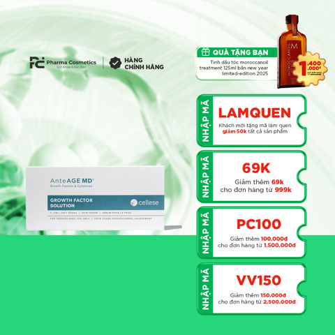 ANTEAGE MD® GROWTH FACTOR SOLUTION / TINH CHẤT PHỤC HỒI LÀN DA VÀ LÀNH THƯƠNG 