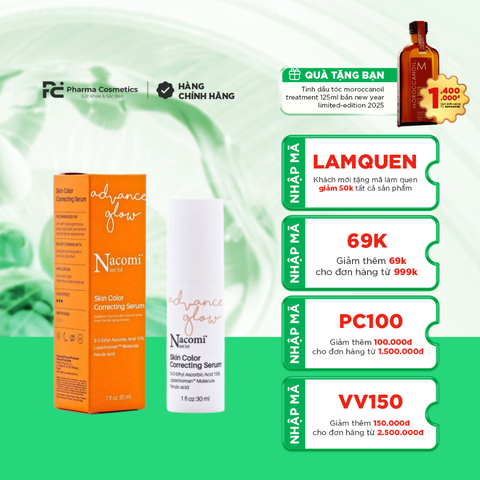 NACOMI NEXT LEVEL SKIN COLOR CORRECTING SERUM / SERUM LÀM SÁNG ĐỀU MÀU DA