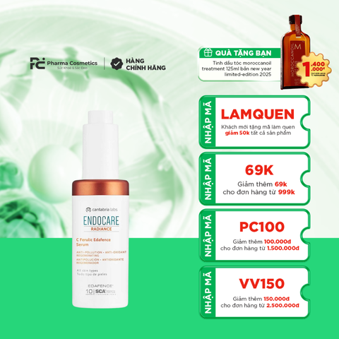 ENDOCARE C FERULIC EDAFENCE SERUM / SERUM CHỐNG OXY HÓA VÀ LÀM SÁNG DA