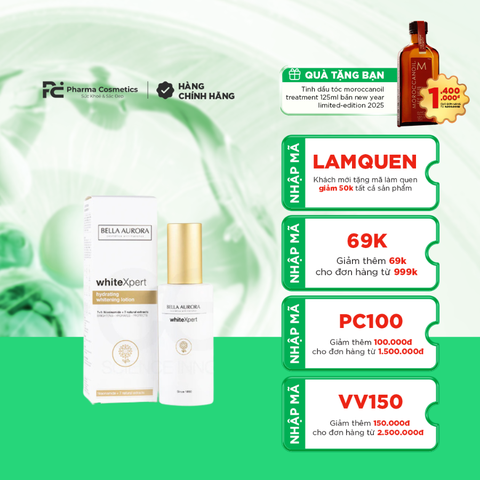 WHITEXPERT HYDRATING WHITENING LOTION/ LOTION DƯỠNG ẨM LÀM SÁNG DA