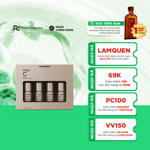 ENERGY C COMPLEX / SERUM ĐẶC TRỊ NÁM, SẠM, THIẾU SỨC SỐNG CHO VÙNG MẶT